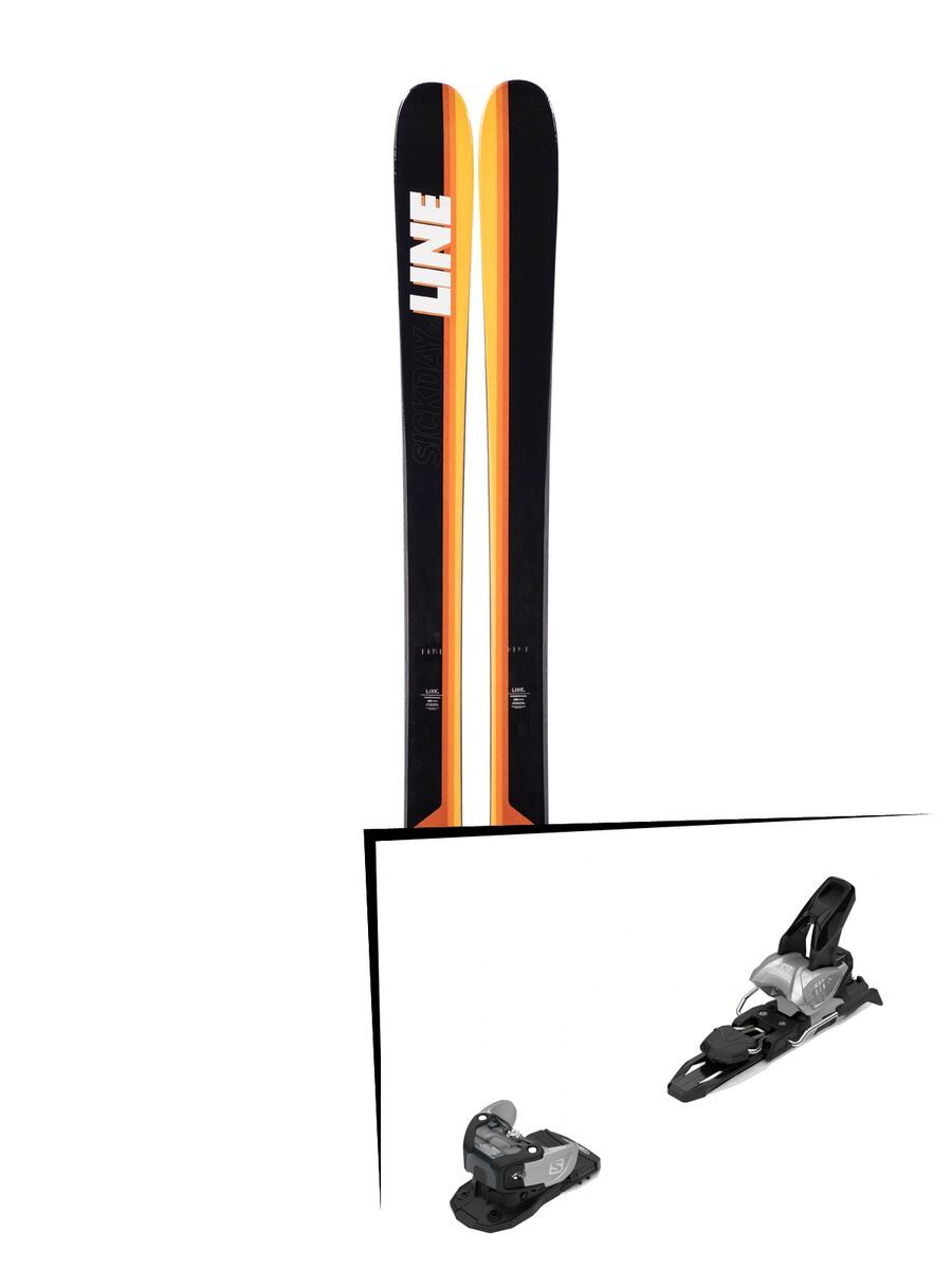 Set: Line Sick Day 94 2019 + Salomon Warden MNC 11 silver/black - Bild 1