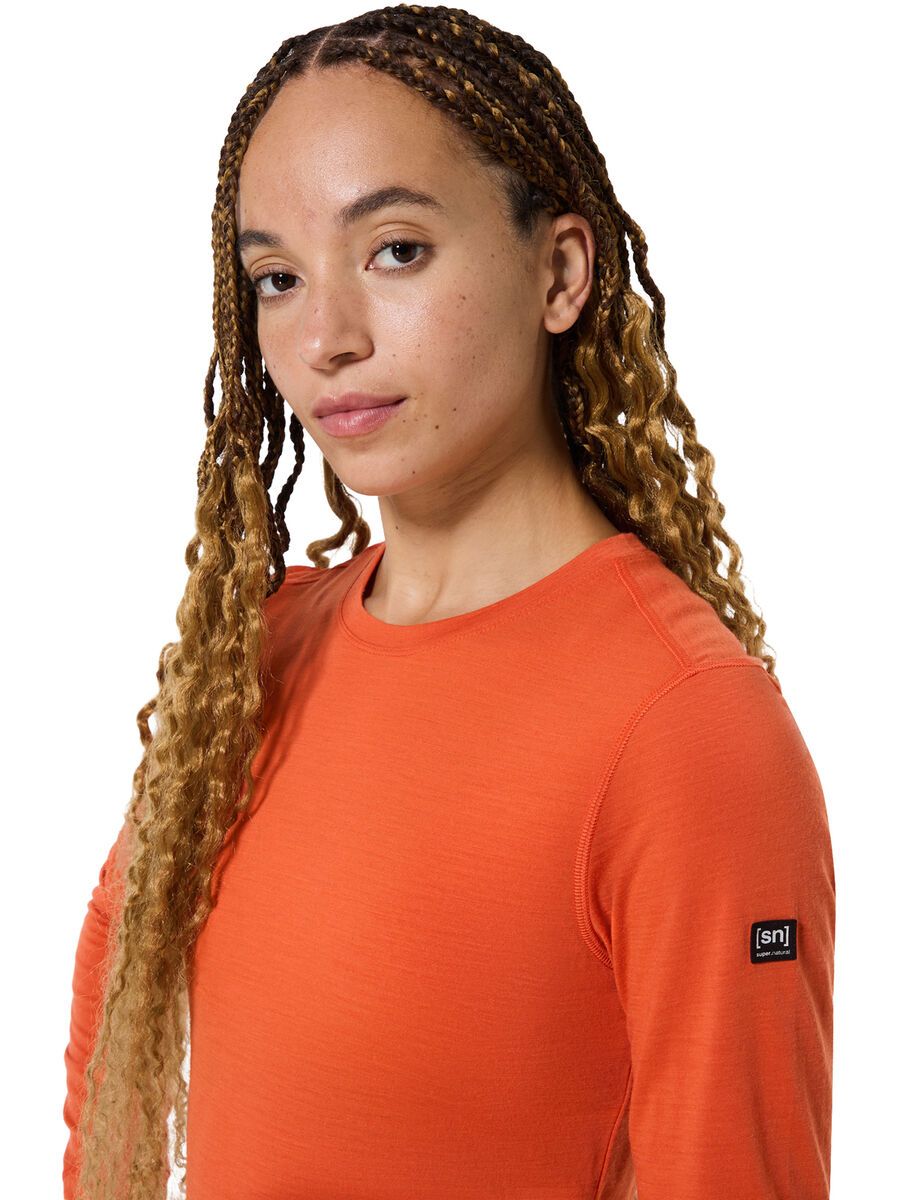 super.natural Tundra175 LS Damen, chilli - Bild 4