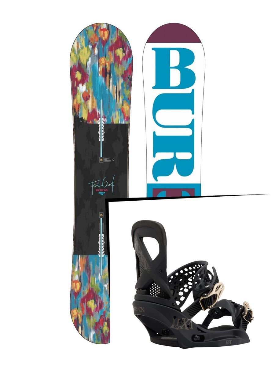 Set: Burton Feelgood Flying V 2016 +  Lexa EST (1712840S) - Bild 1