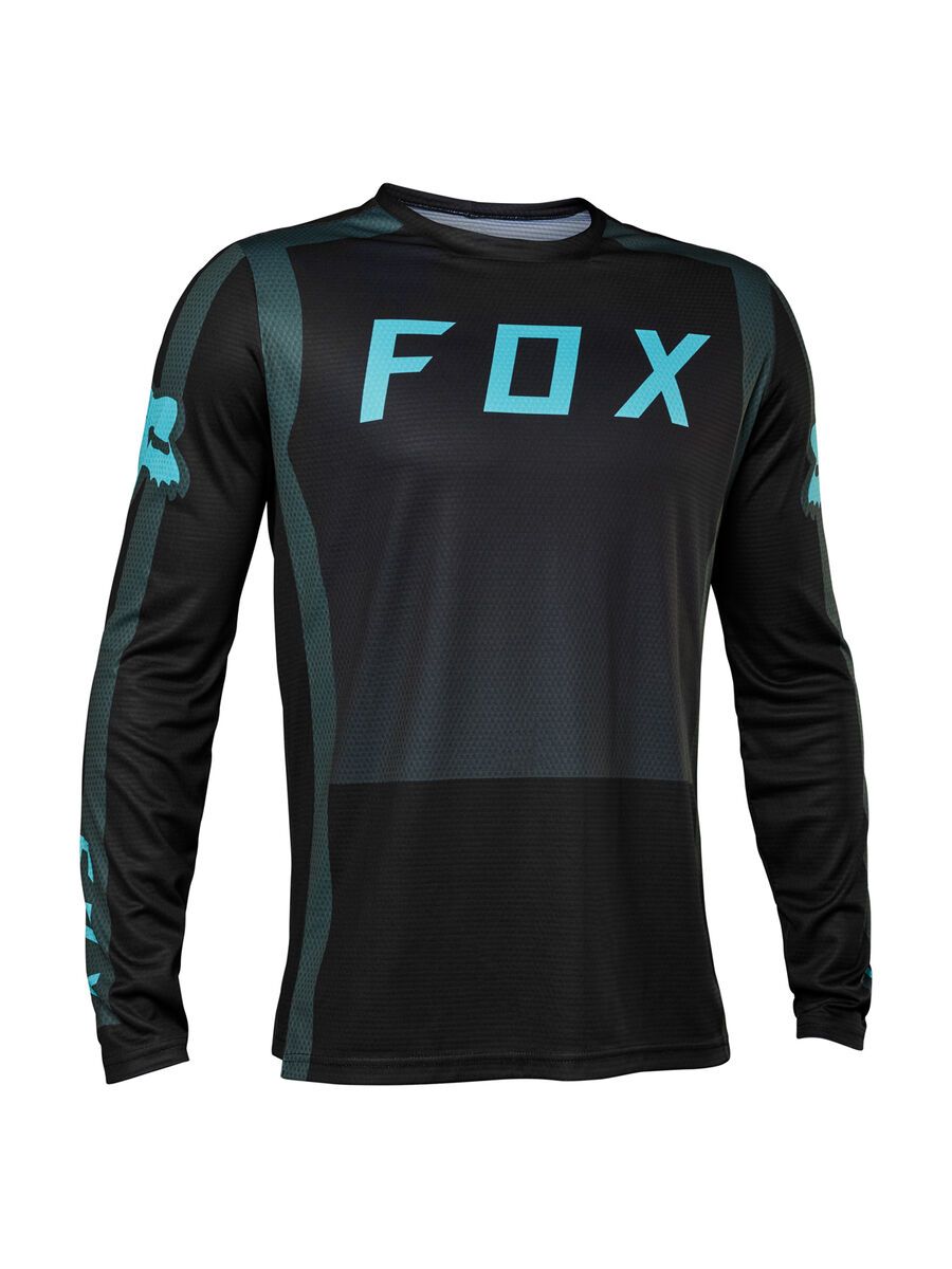 Fox Youth Defend LS Race, emerald - Bild 1