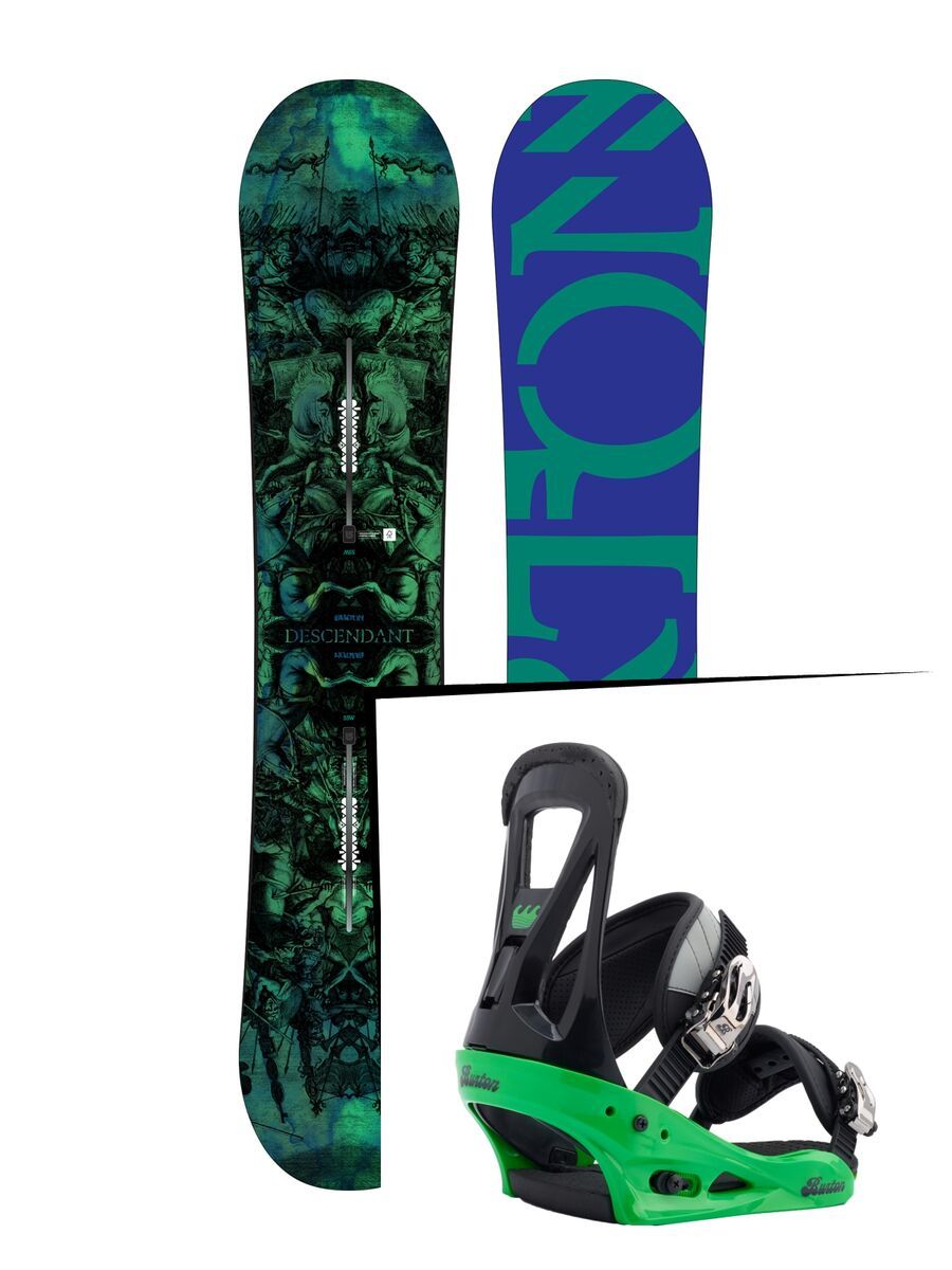 Set: Burton Descendant 2017 +  Freestyle (1712766S) - Bild 1
