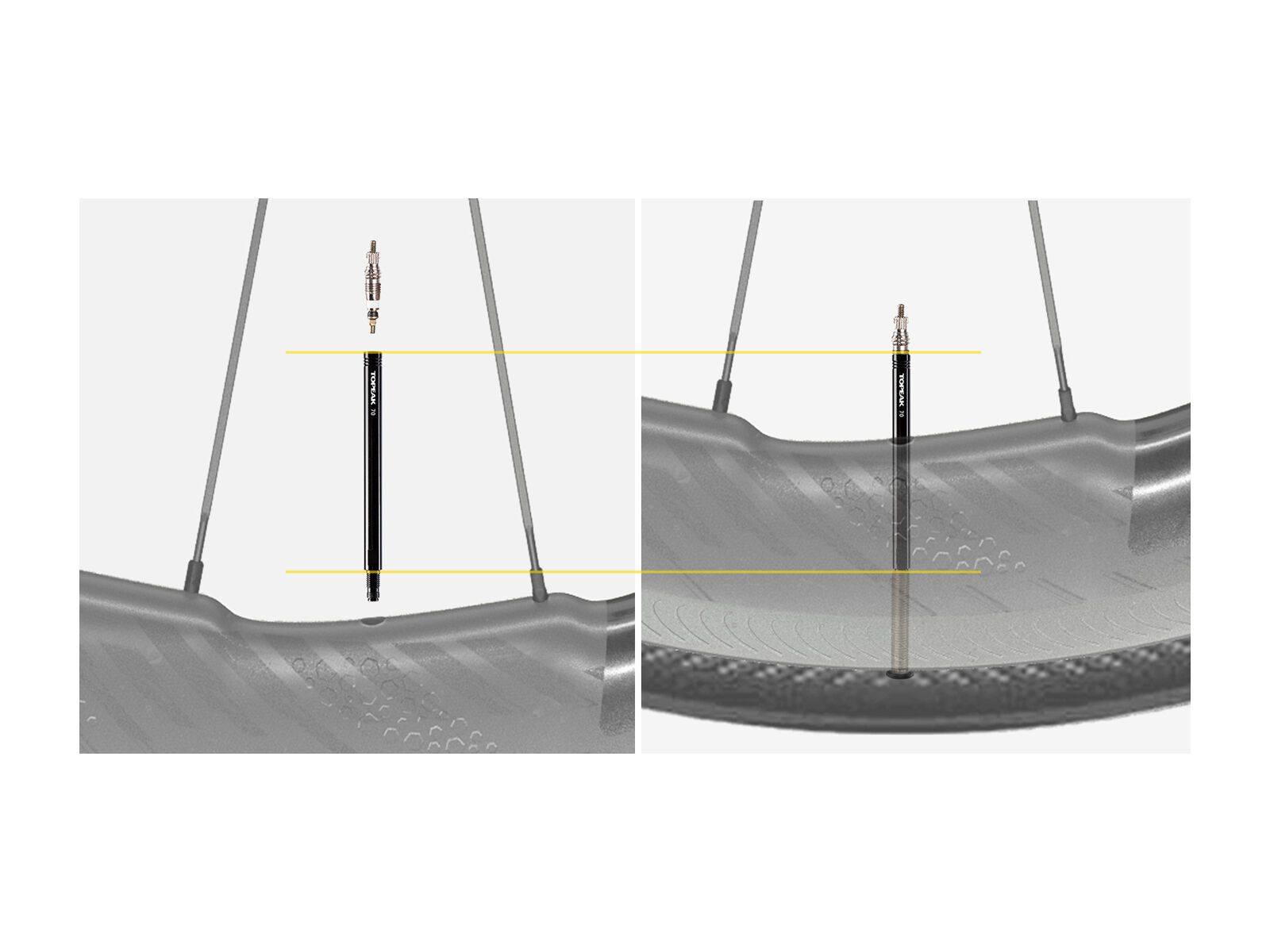 Topeak Valve Extender - 70 mm (2er Set) - Bild 11