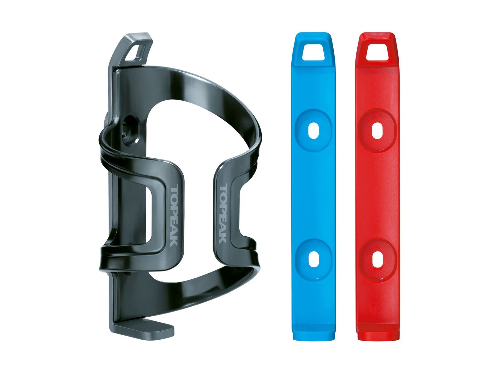 Topeak DualSide Cage EX, grey/red/blue - Bild 2