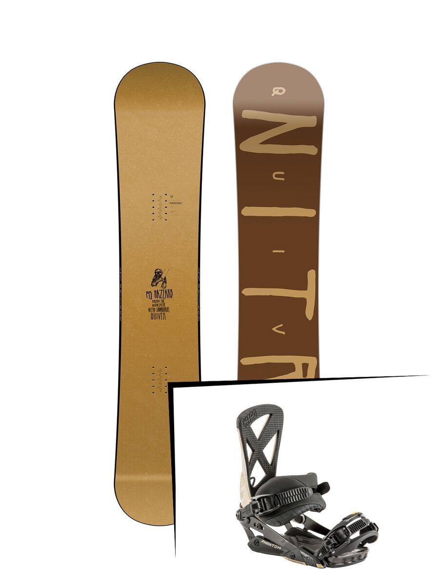 Set: Nitro Quiver Hazzard 2019 + Nitro Phantom greywood - Bild 1