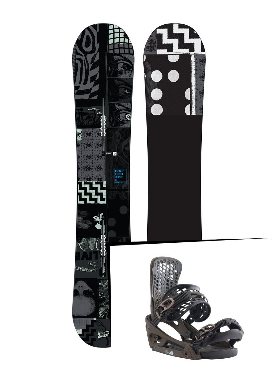 Set: Burton Amplifier 2019 +  Genesis EST (1930978S) - Bild 1
