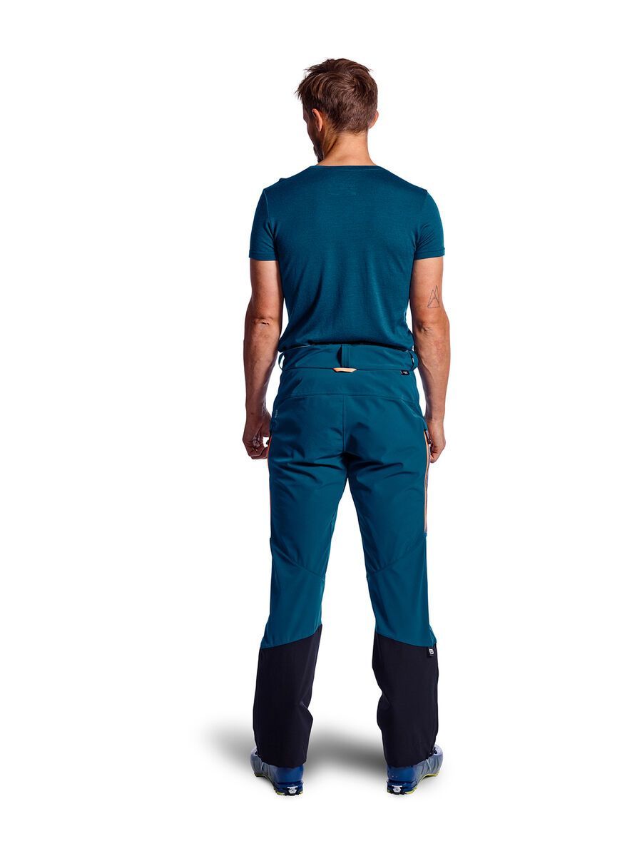 Ortovox Merino Naturtec Plus Pordoi Pants M, petrol blue - Bild 8