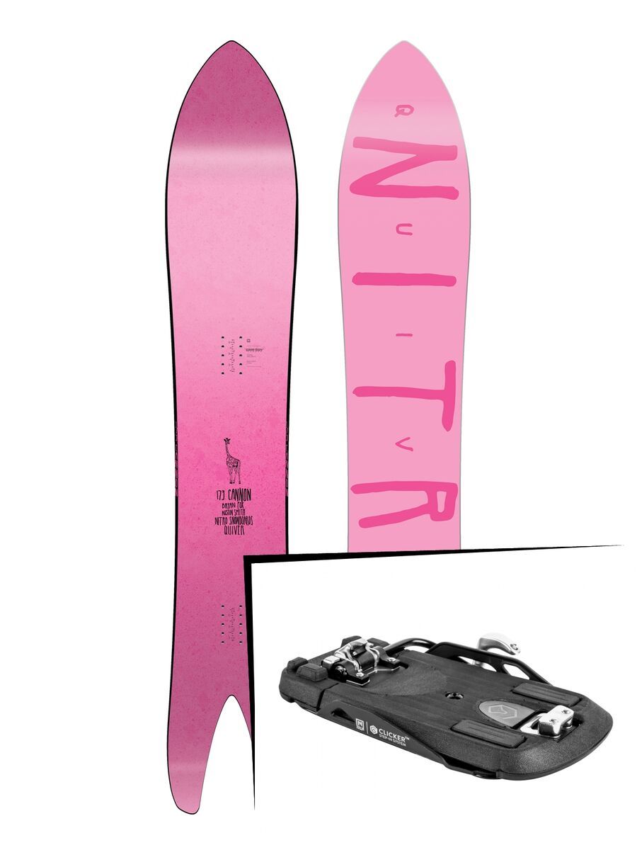 Set: Nitro Quiver Cannon 2019 + Nitro Clicker black - Bild 1