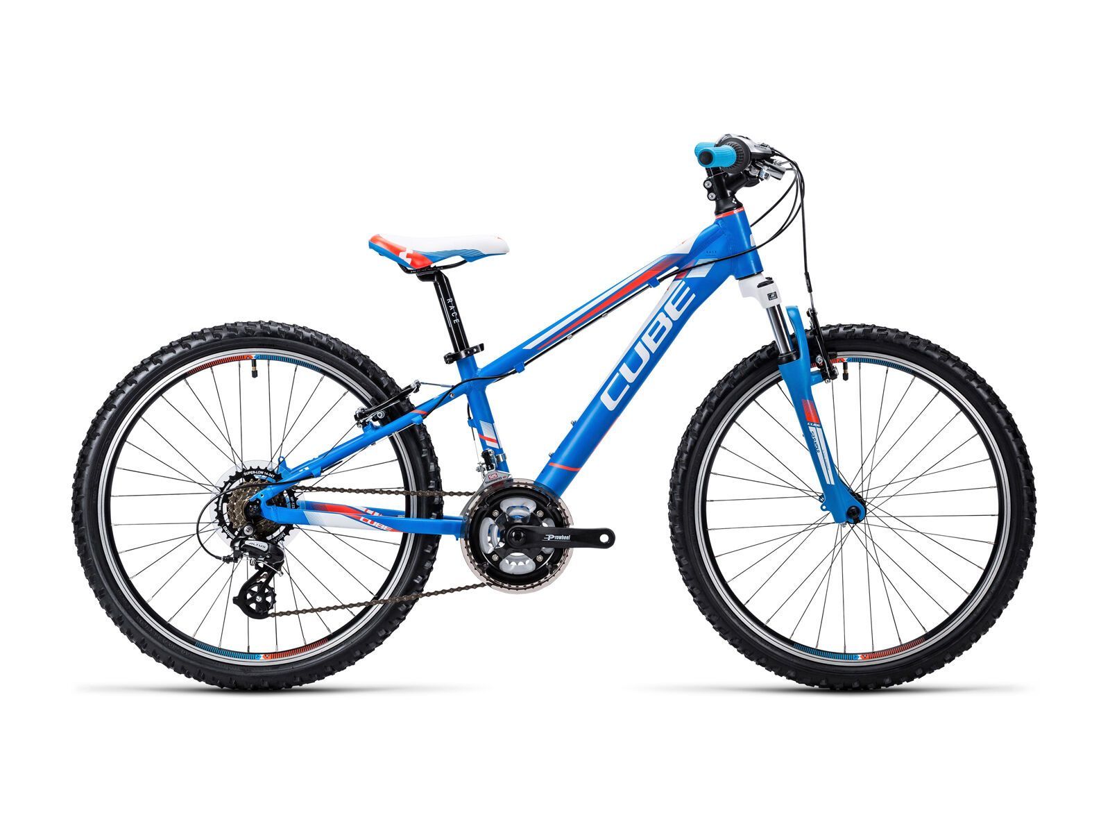 Cube Kid 240, blue´n´white´n´flashred - Bild 1