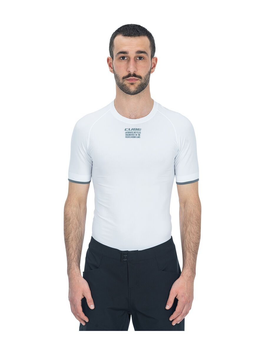 Cube Funktionsunterhemd Race Be Cool kurzarm, white - Bild 2