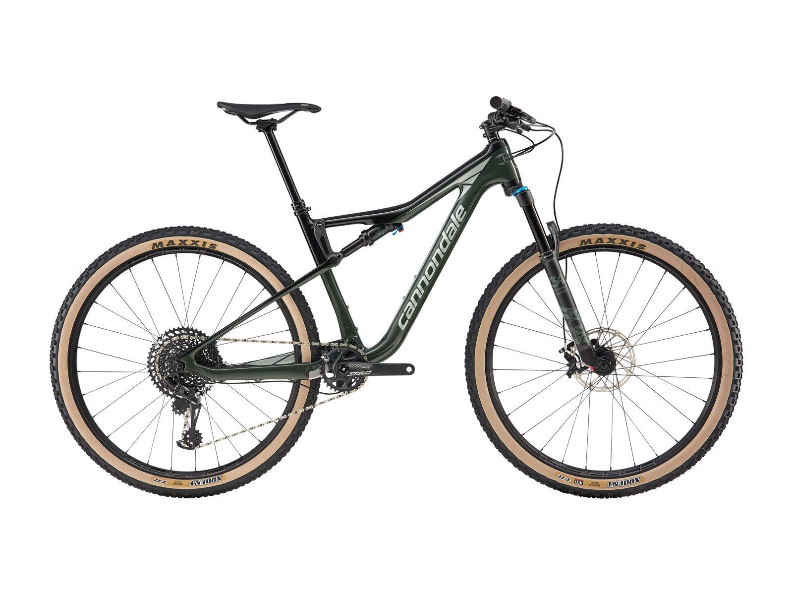 Cannondale Scalpel-Si Carbon SE, green clay w/ jet black and sage gray - gloss - Bild 1
