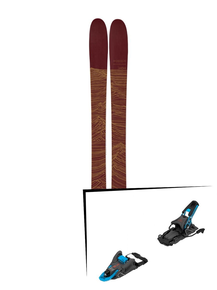 Set: Line Mordecai 2019 + Salomon S/Lab Shift MNC blue/black - Bild 1