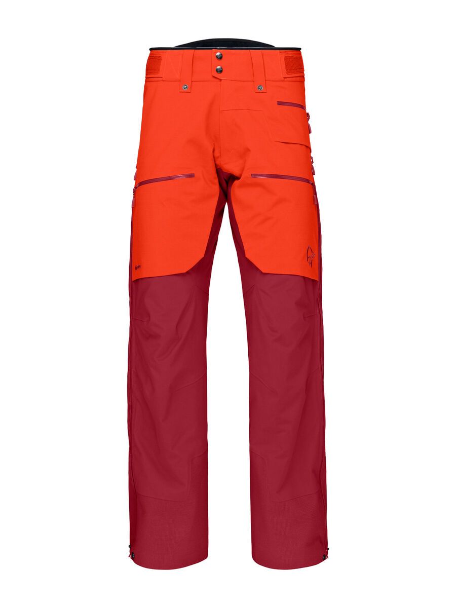 Norrona lofoten Gore-Tex Pro Pants M's, arednalin/rhubarb - Bild 1