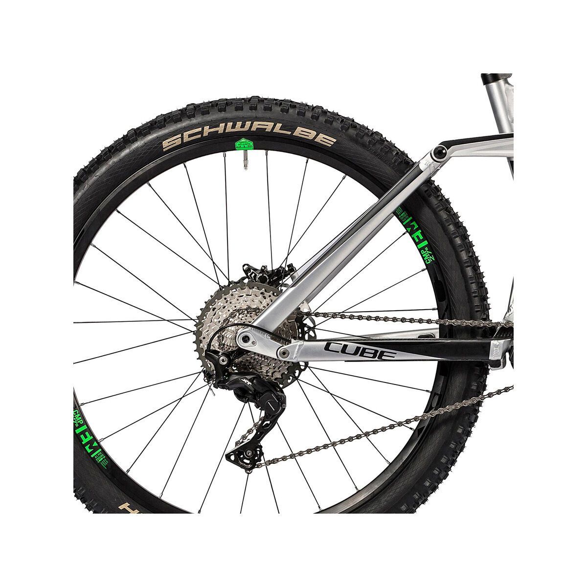 Cube Stereo Hybrid 160 HPA Race 500 Nyon 27.5, metal´n´green - Bild 4