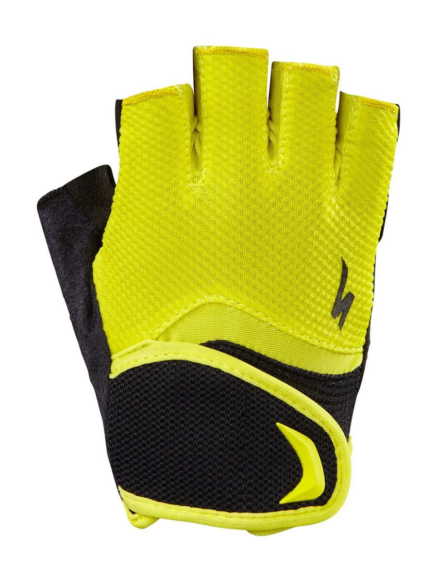 Specialized Kids' Body Geometry Short Finger, black/limon - Bild 1