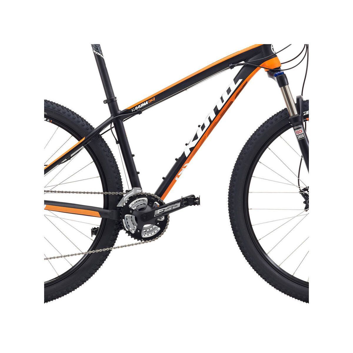 Kona Kahuna, Matt Black w/White, Orange & Grey - Bild 3