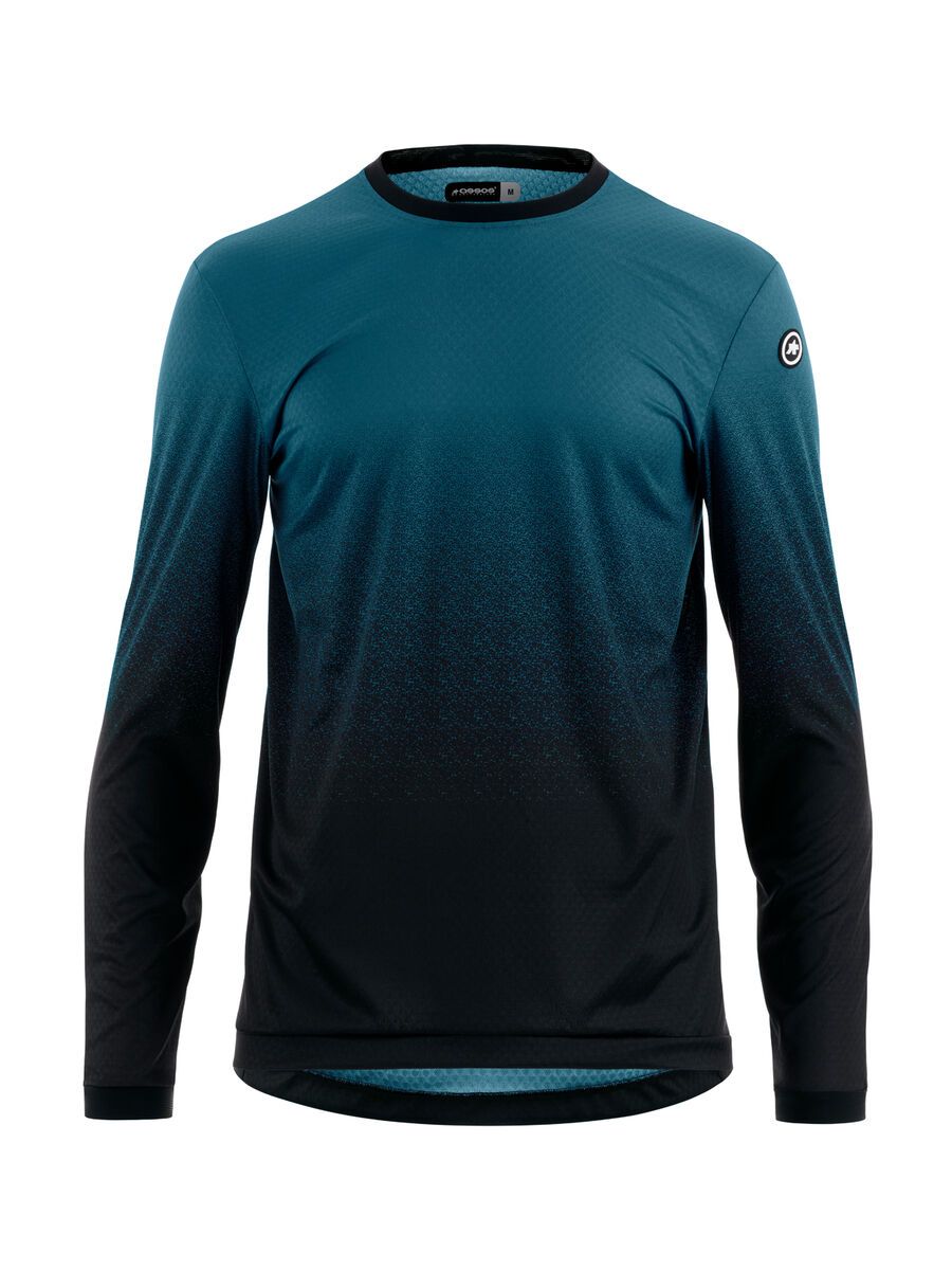 Assos Trail LS Jersey T3 Zodzilla, pruxian blue - Bild 1