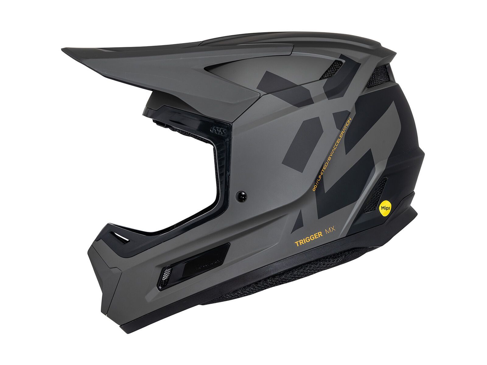 IXS Trigger MX 1.0 MIPS Graphic, matt black-orange - Bild 2