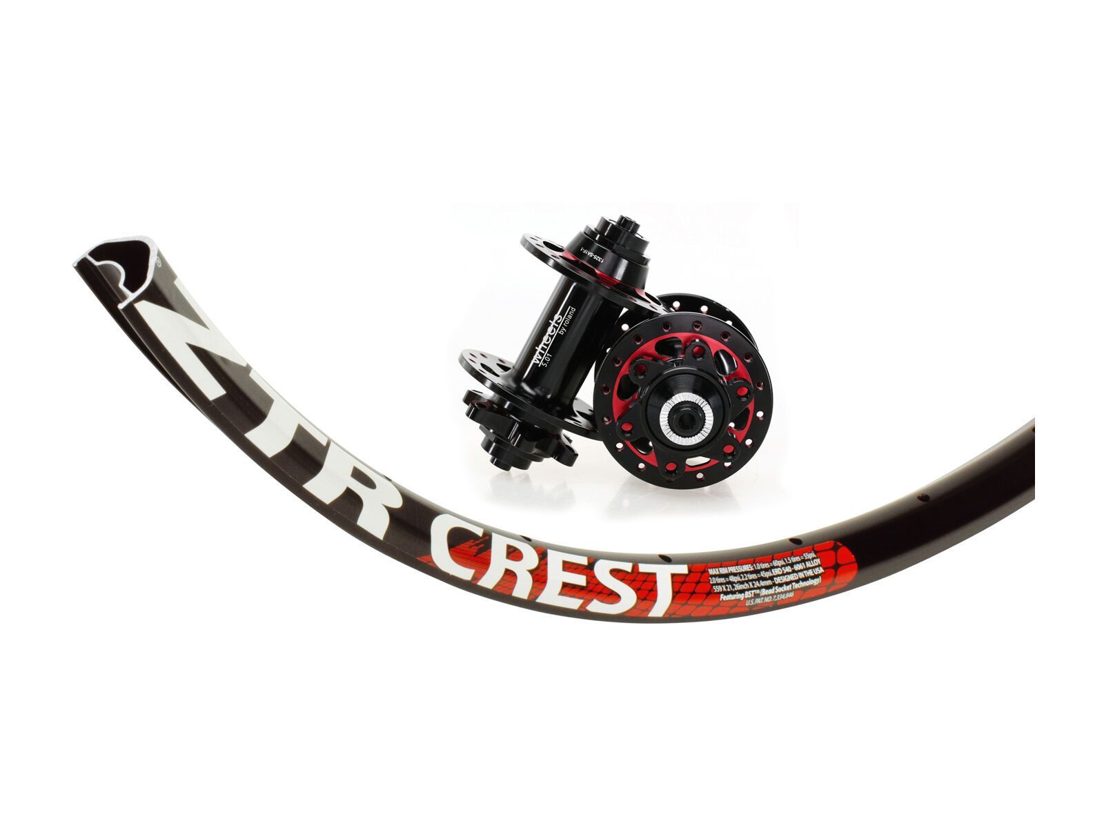 Stan's NoTubes ZTR Crest 29 / Wheels 5.01, schwarz - Bild 1