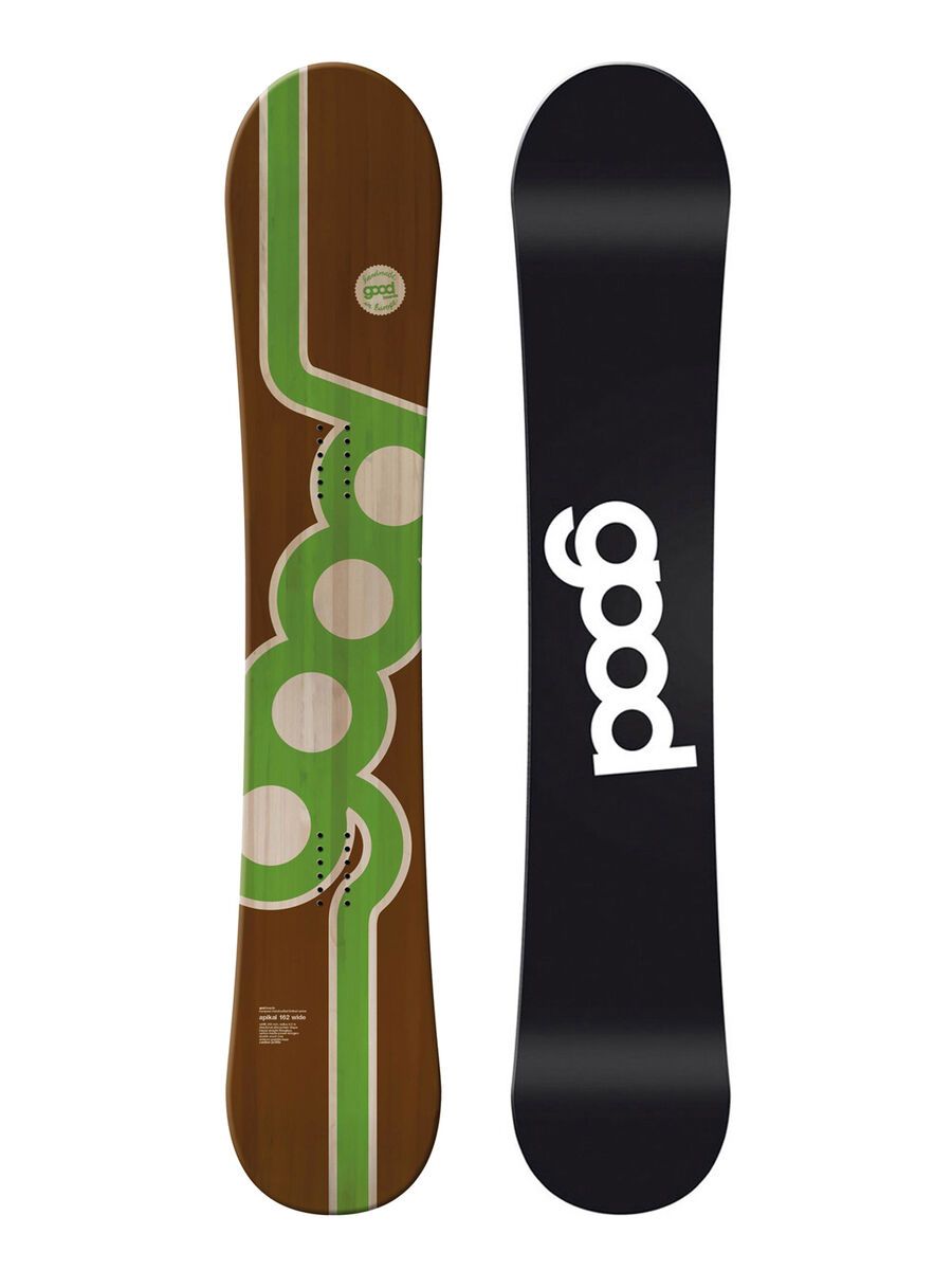 goodboards Apikal Camber, braun-grün - Bild 1