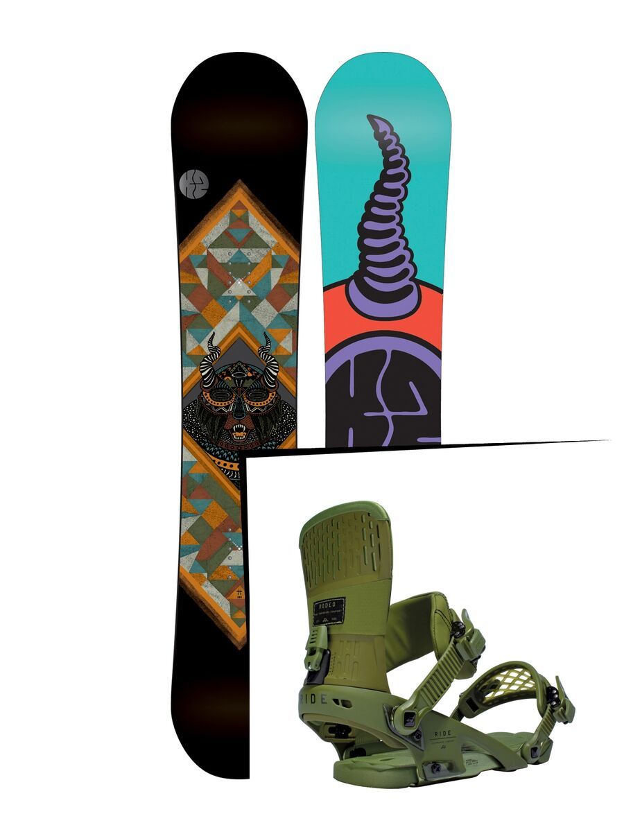 Set: K2 Fastplant 2016 + Ride Rodeo (1487155S) - Bild 1