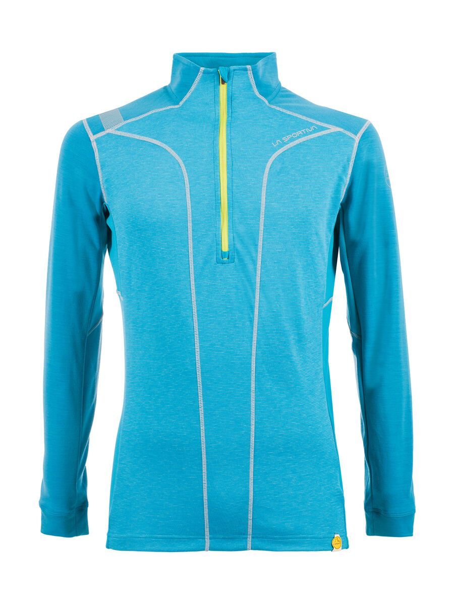 La Sportiva Ionosphere Long Sleeve M, tropic blue - Bild 1