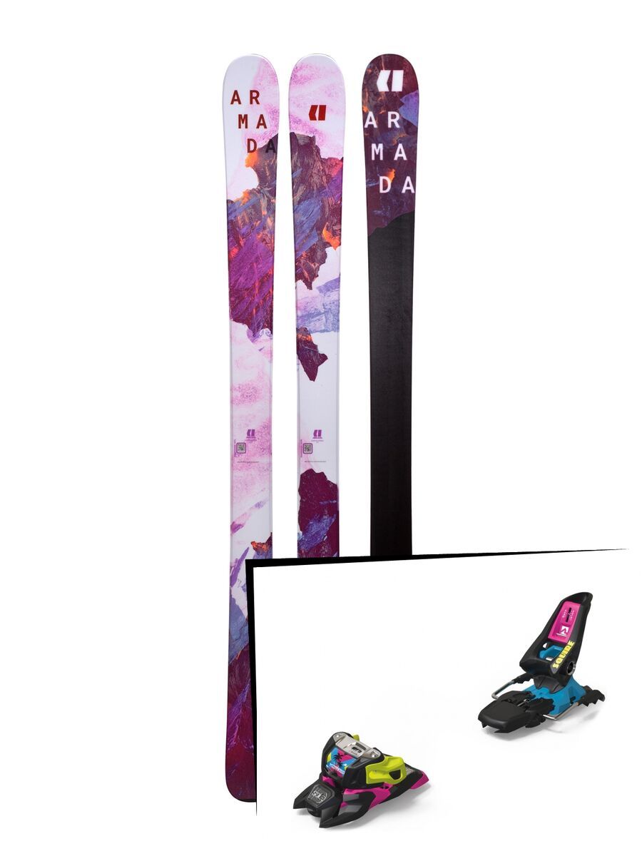 Set: Armada Victa 93 2019 + Marker Squire 11 ID black/pink/blue - Bild 1