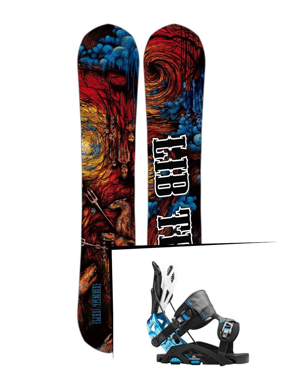 Set: Lib Tech From Hell Hot Knife 2017 + Flow Fuse-GT (1513133S) - Bild 1