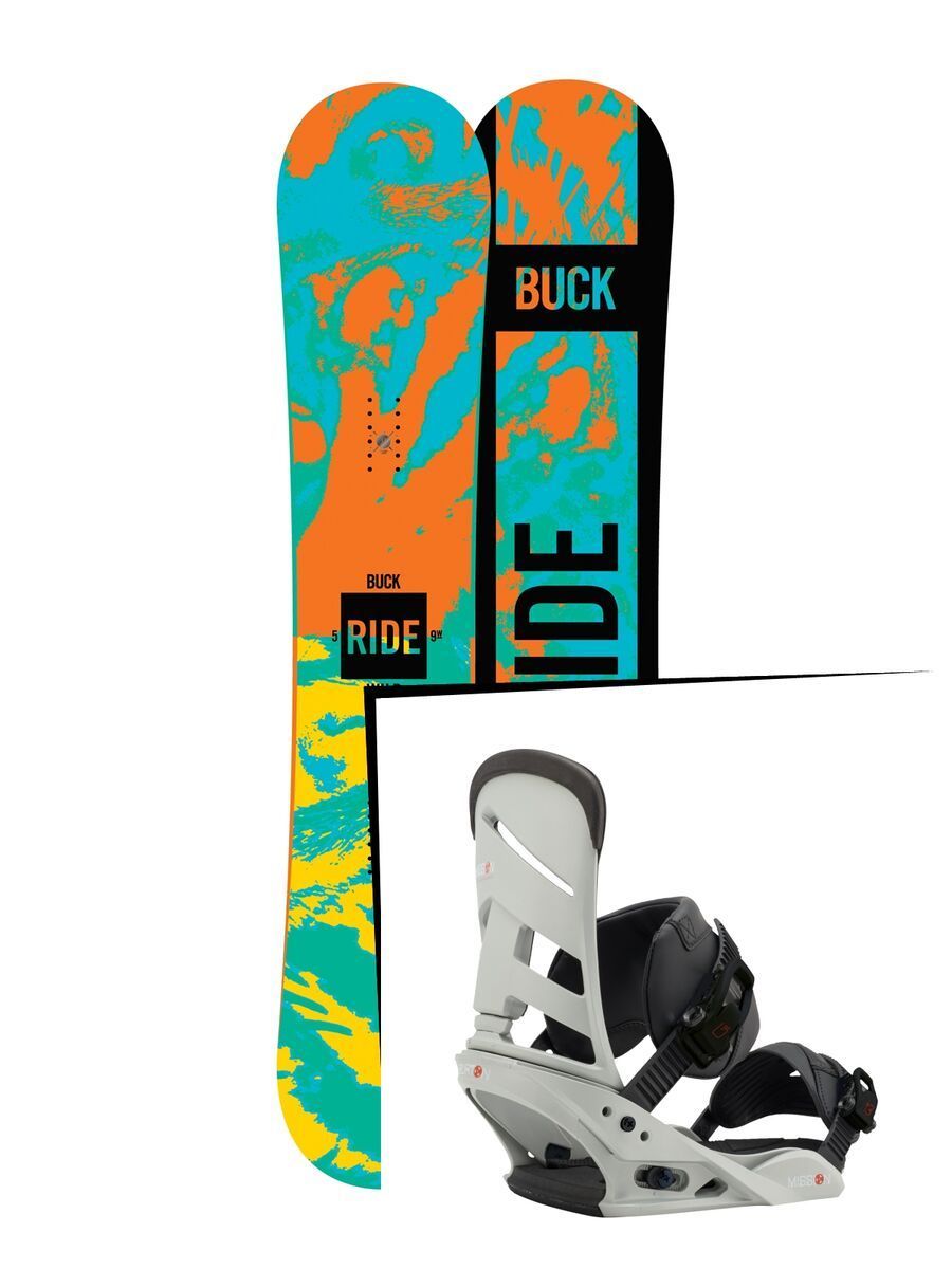 Set: Ride Buck Wild 2016 + Burton Mission (1712876S) - Bild 1