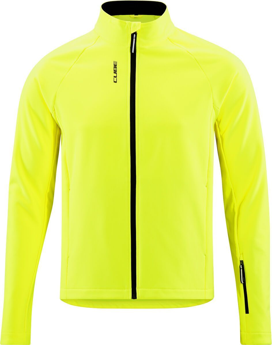 Cube ATX Softshell Jacke Safety CMPT, neon yellow - Bild 1