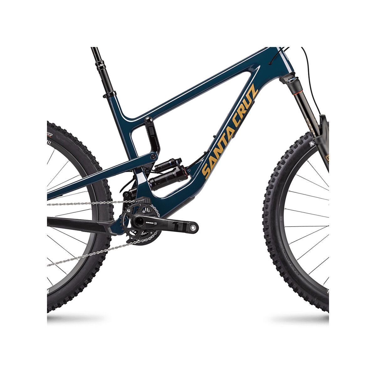 Santa Cruz Nomad CC X01 Air, gloss ink and gold - Bild 4