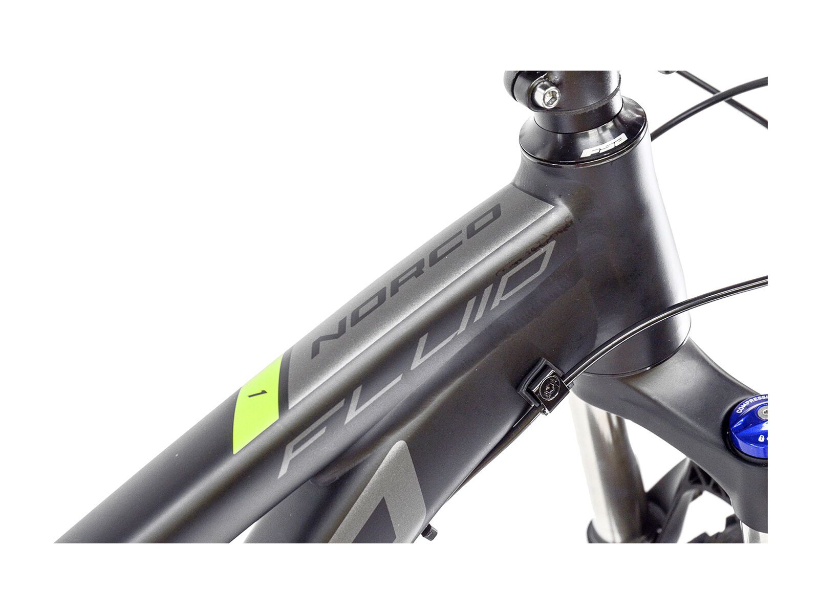 Norco Fluid FS 1 Plus, black/green/grey - Bild 2
