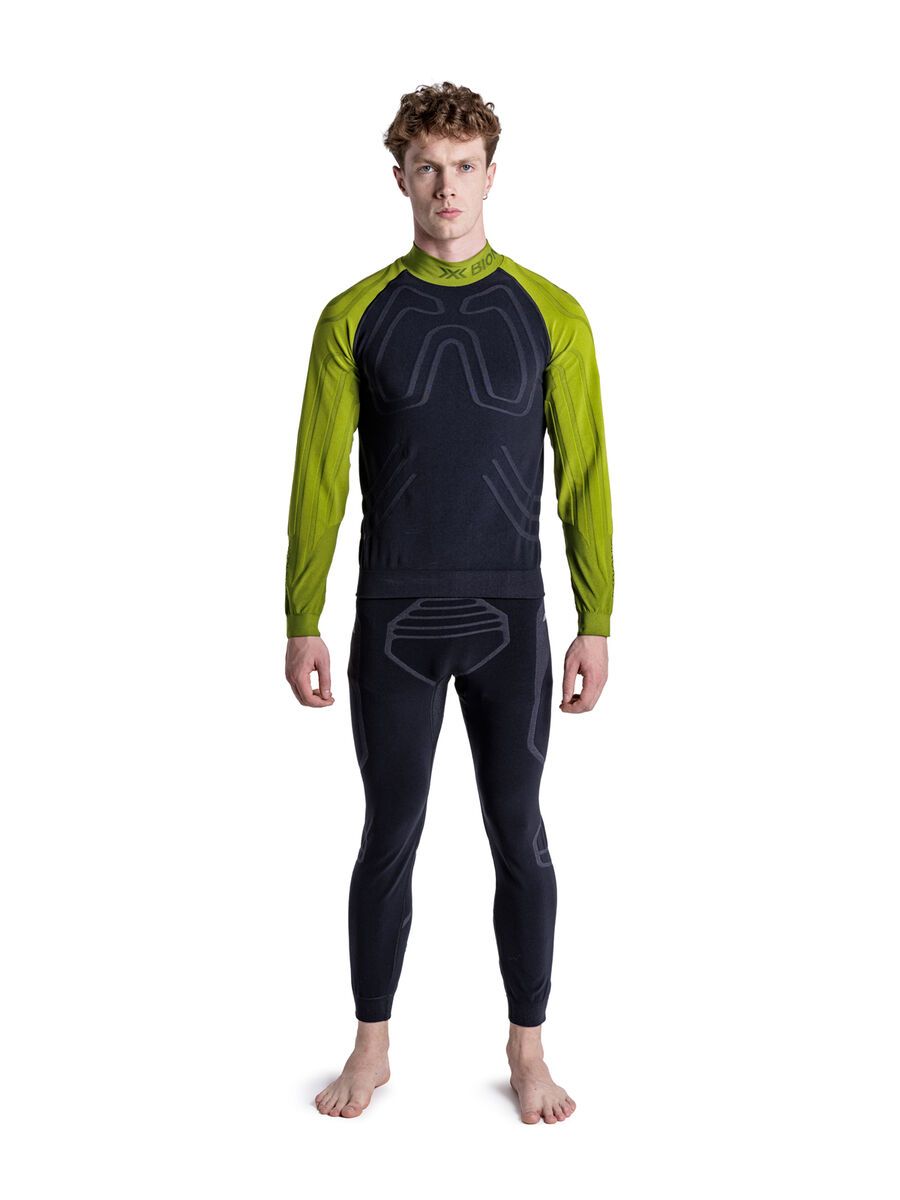 X-Bionic Heatloop Shirt LS Men, moss green/x black - Bild 3