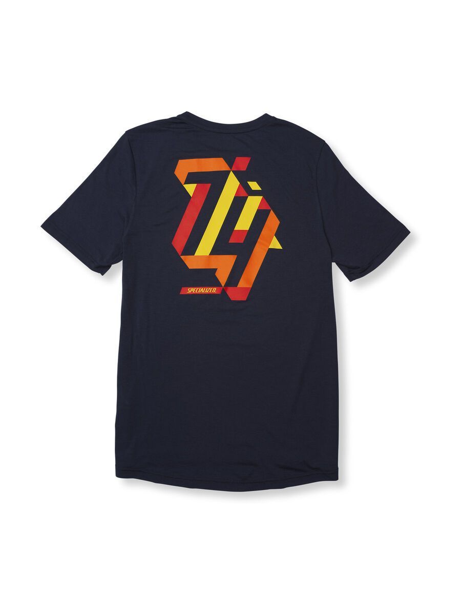 Specialized Drirelease 74 T-Shirt, navy/yellow - Bild 2