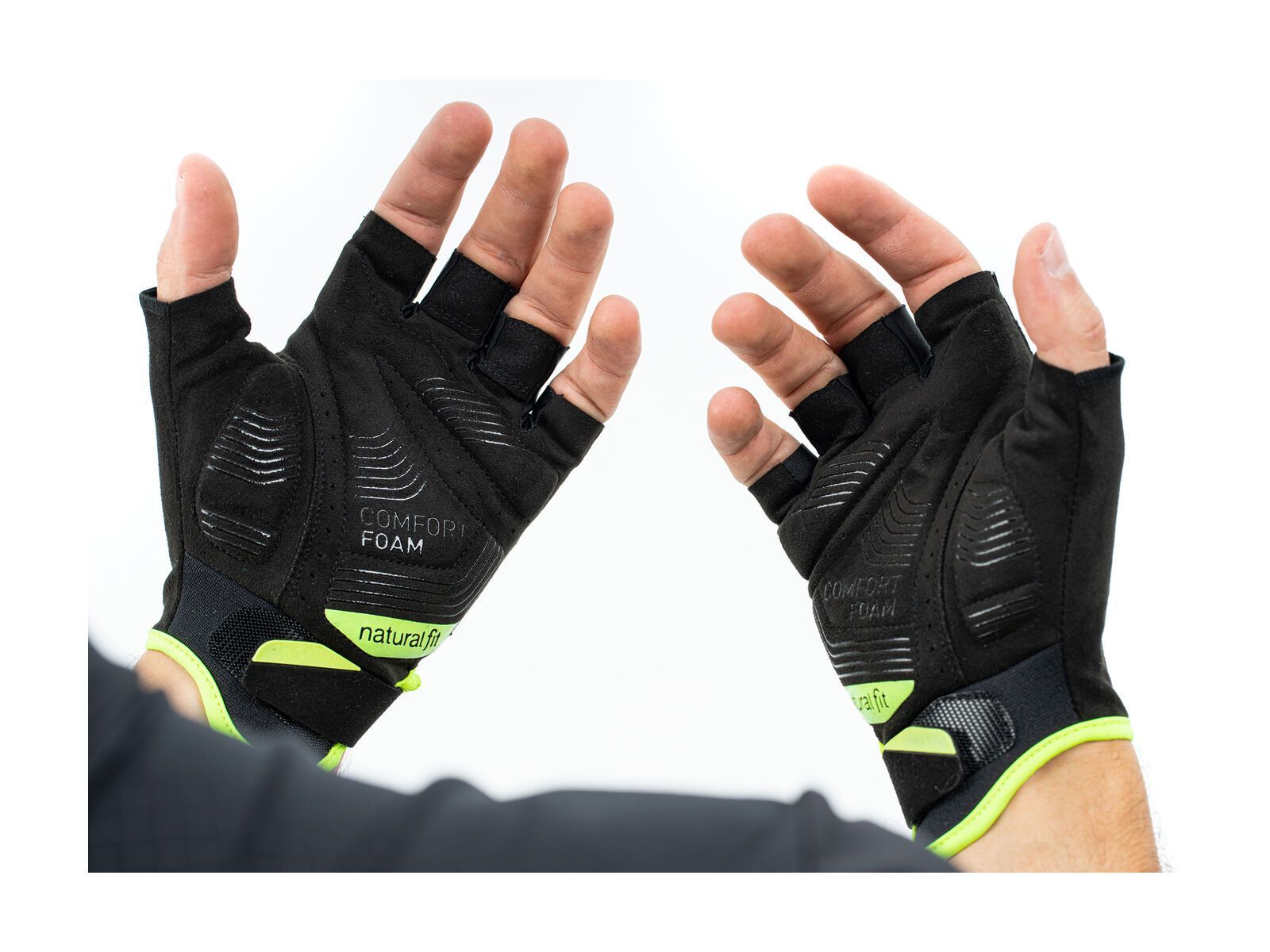 Cube Handschuhe Kurzfinger, grey´n´yellow - Bild 3