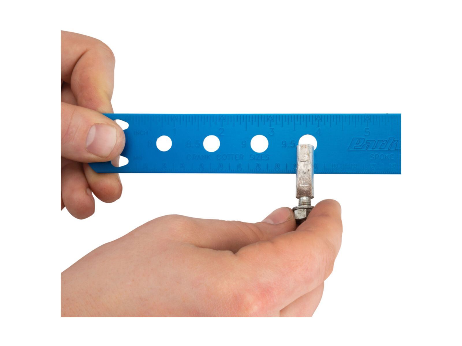 Park Tool SBC-1 Messlehre für Speichen, Kugeln und Kurbelkeile - Bild 2