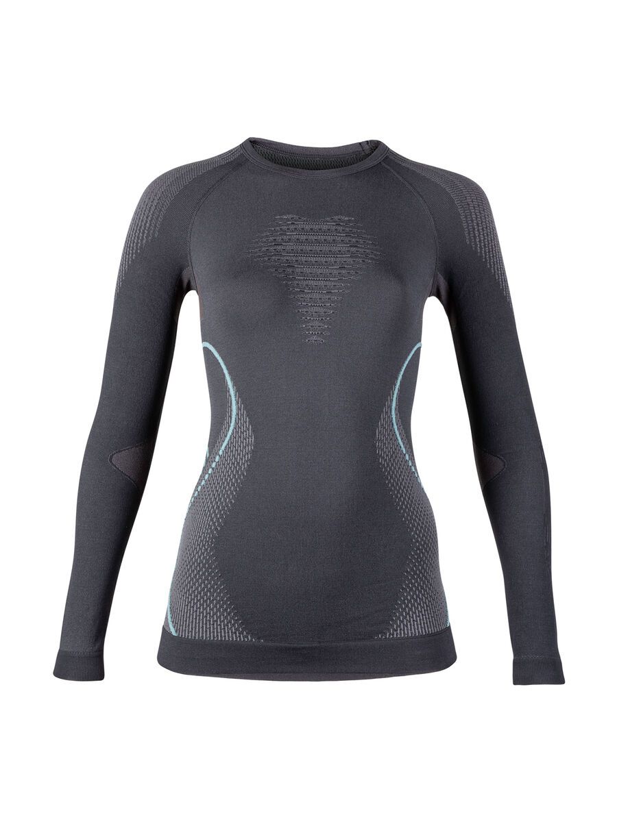 UYN Evolutyon Shirt Lady, charcoal/anthracite/aqua - Bild 1