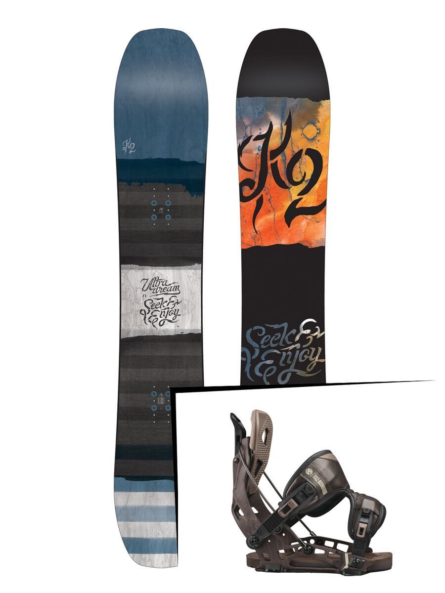 Set: K2 Ultra Dream 2017 + Flow NX2-Redwood (1718321S) - Bild 1