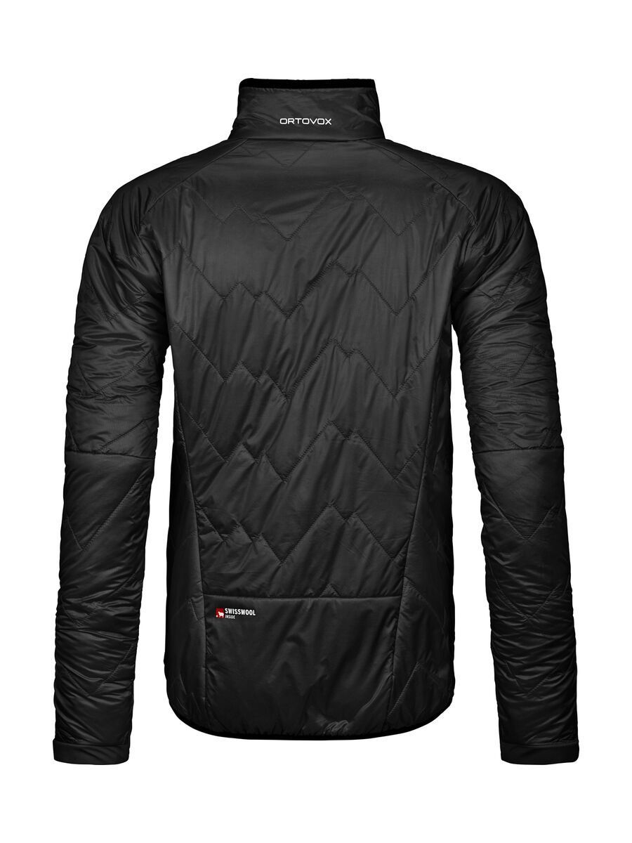 Ortovox Swisswool Piz Vial Jacket W, black raven - Bild 2