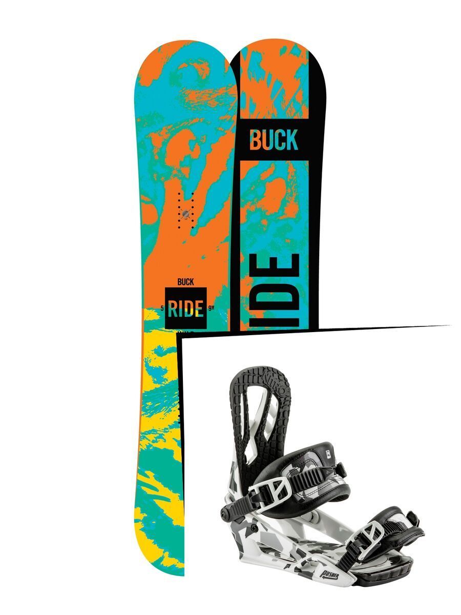 Set: Ride Buck Wild 2016 + Nitro Pusher (1691167S) - Bild 1