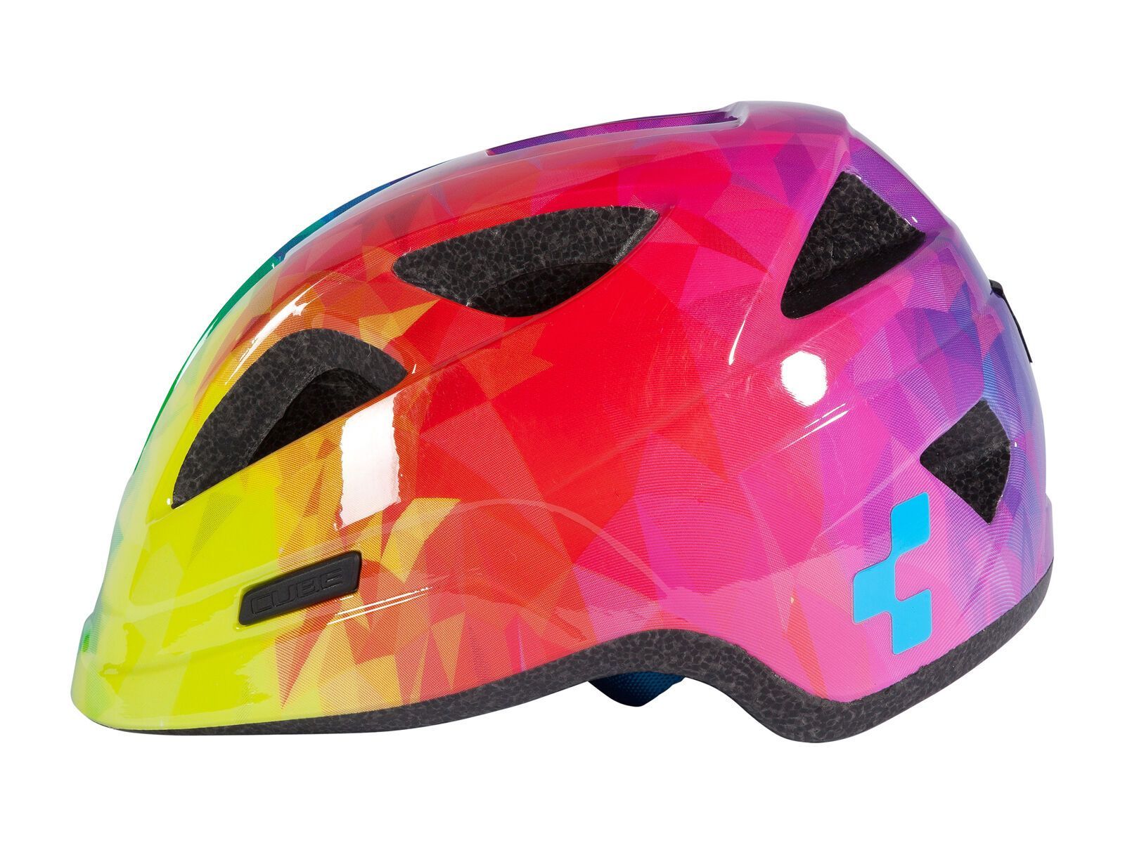 Cube Helm Pro Junior, Polygon Rainbow - Bild 2