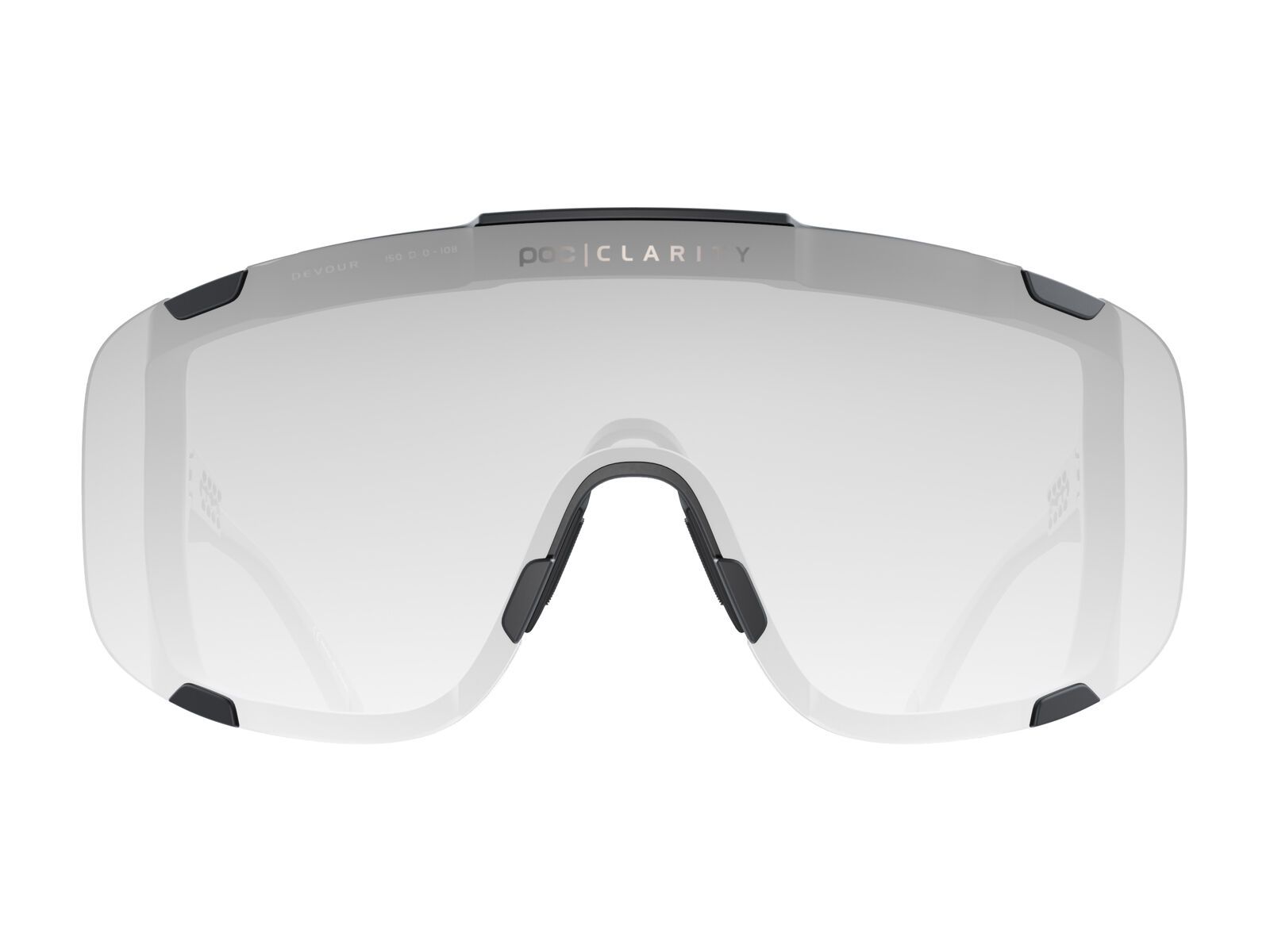 POC Devour, Clarity Photochromic Changeable Grey / uranium black - Bild 2