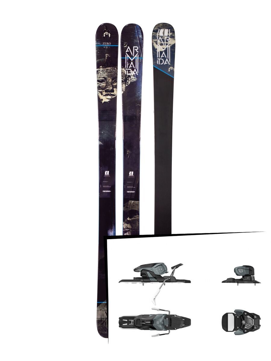 Set: Armada Al Dente 2018 + Salomon Warden 11 dark grey/black - Bild 1