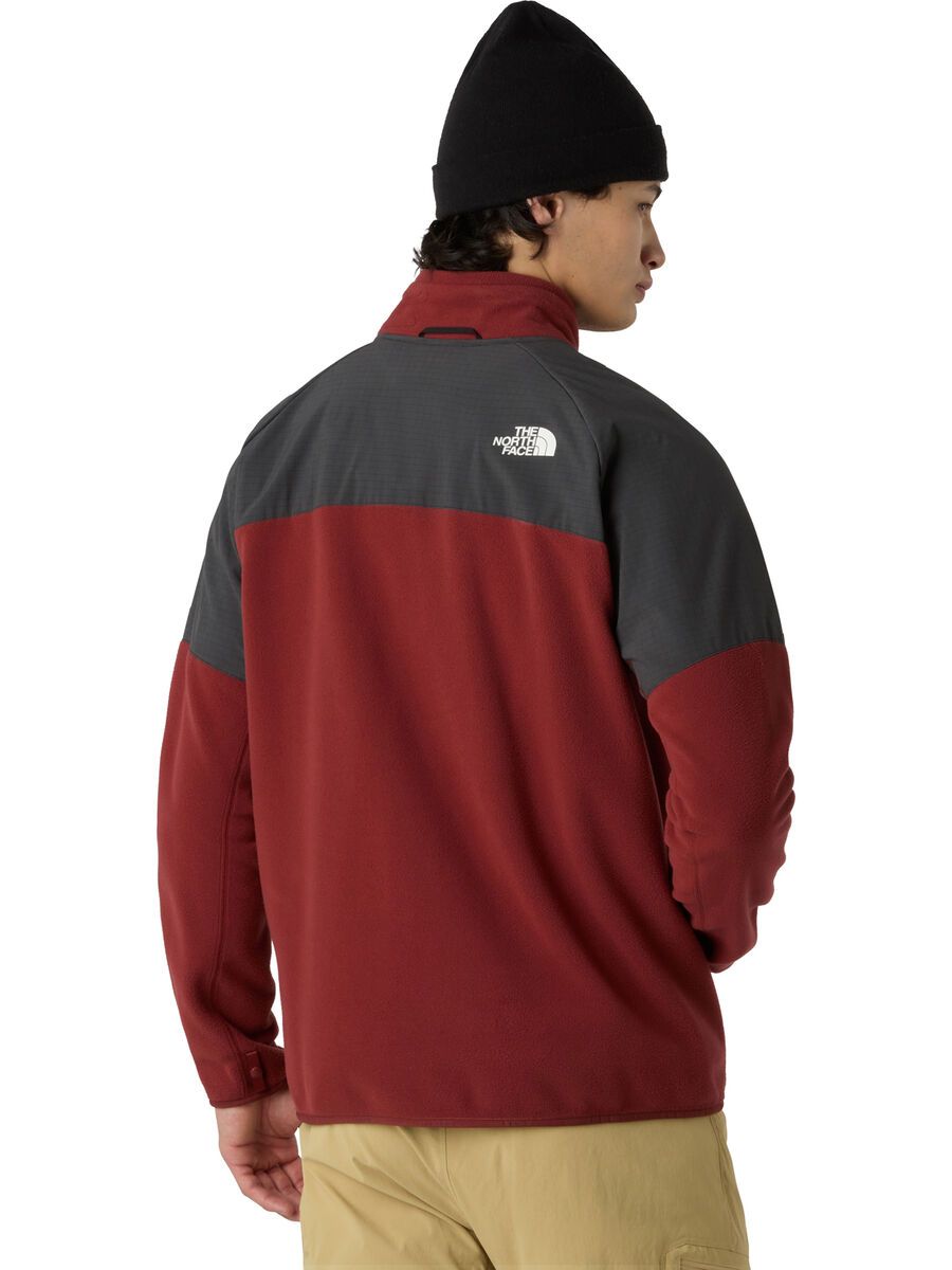 The North Face Men’s Glacier Heavyweight Full Zip, sumac/asphalt grey - Bild 3