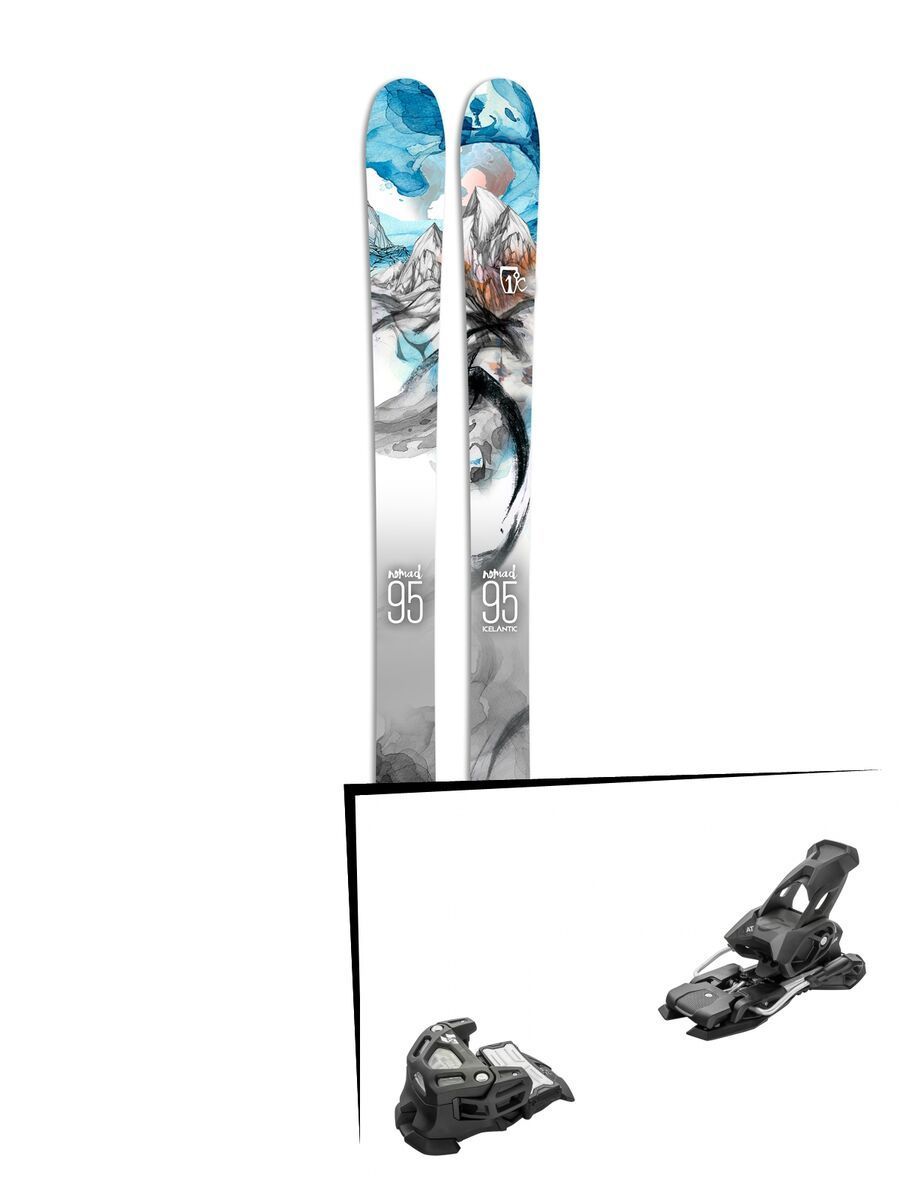 Set: Icelantic Nomad 95 2017 + Tyrolia Attack 14 AT (1715202) - Bild 1