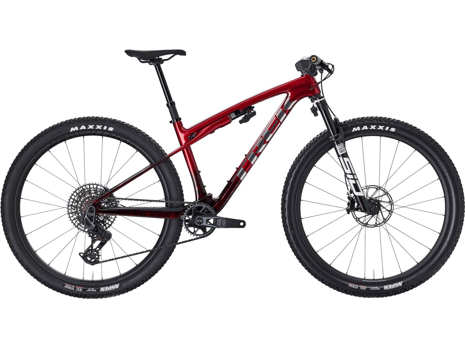 Trek Supercaliber SLR 9.8 X0 Flight Attendant Gen 2, red smoke/drizzle - Bild 1