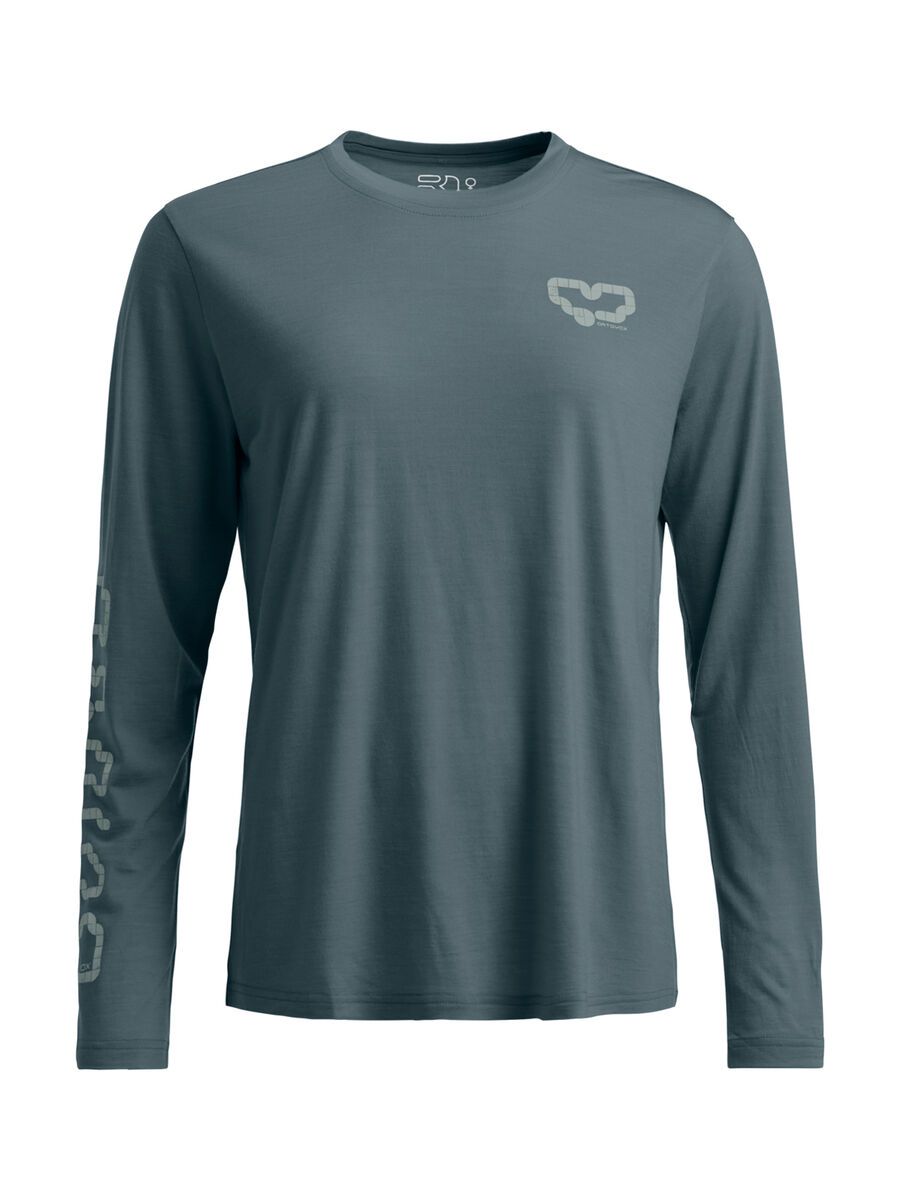 Ortovox 150 Merino Cool Pillow LS W, dark arctic grey - Bild 1