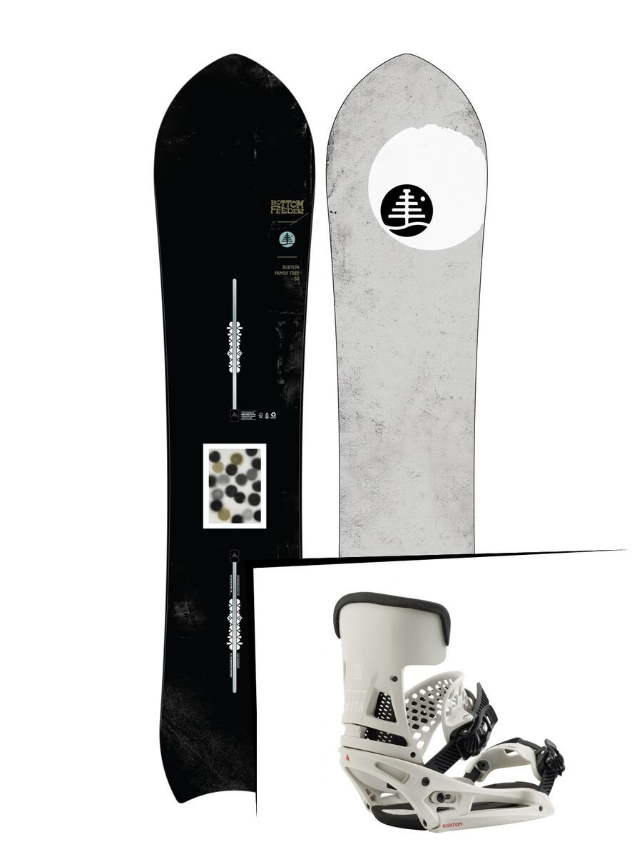 Set: Burton Family Tree Bottom Feeder 2019 + Burton Malavita EST vape cloud - Bild 1