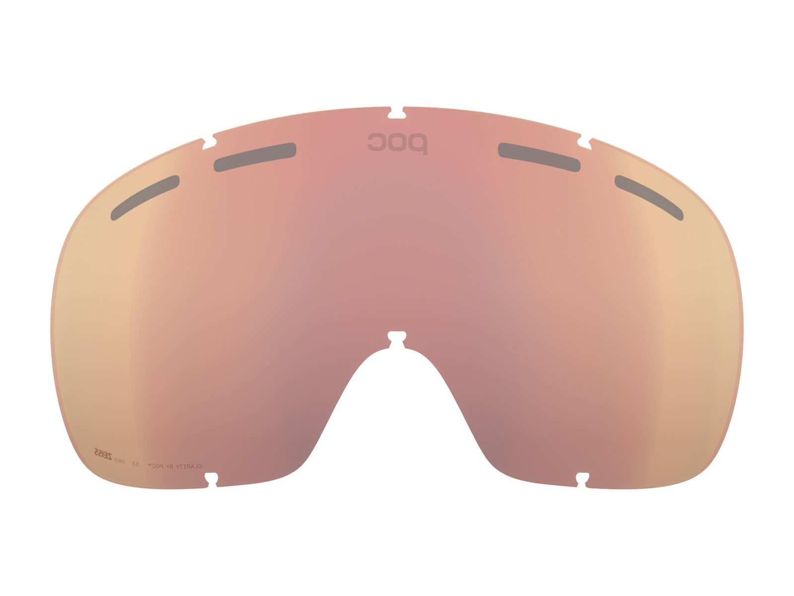 POC Fovea/Fovea Race Lens, Clarity Int./Sunny Gold - Bild 2