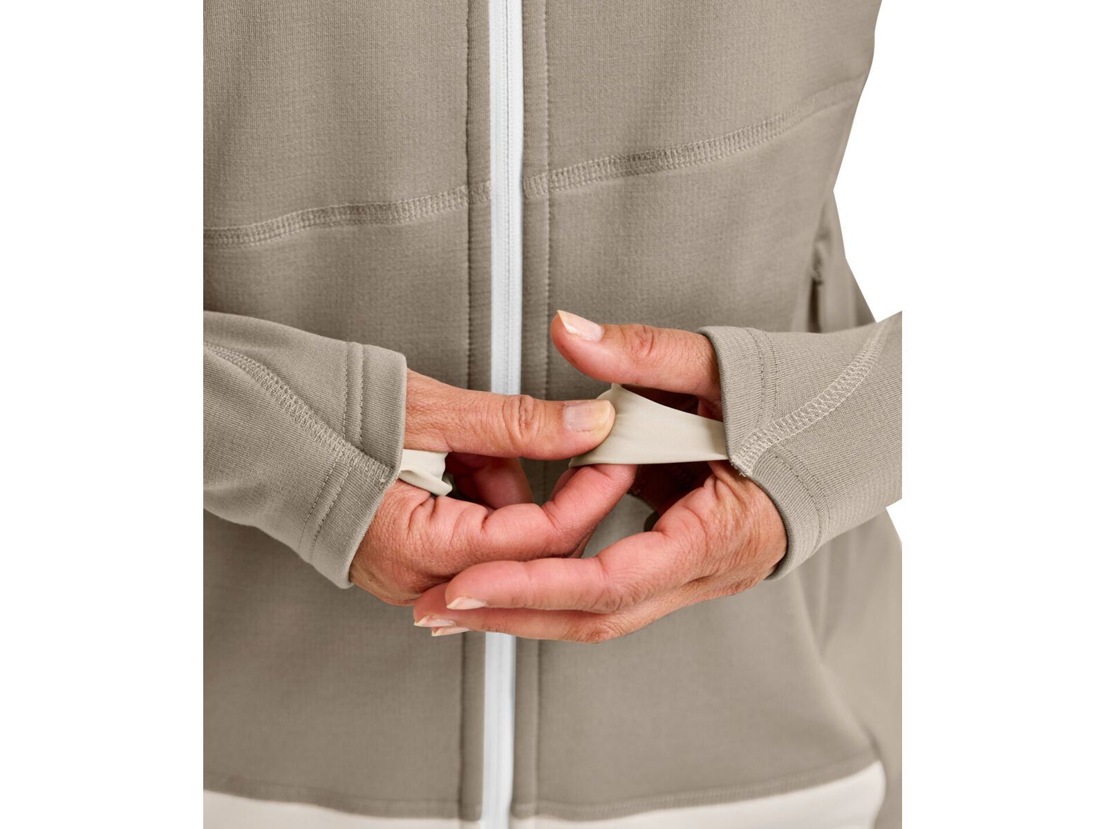 Ortovox Merino Fleece Light Hoody W, black raven - Bild 4