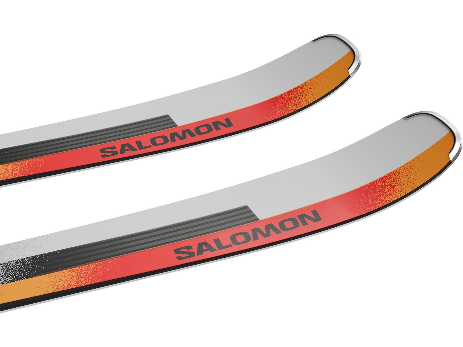 Salomon E Stance 84 + MI12 GW, silver met./neon peach/fiery coral - Bild 4